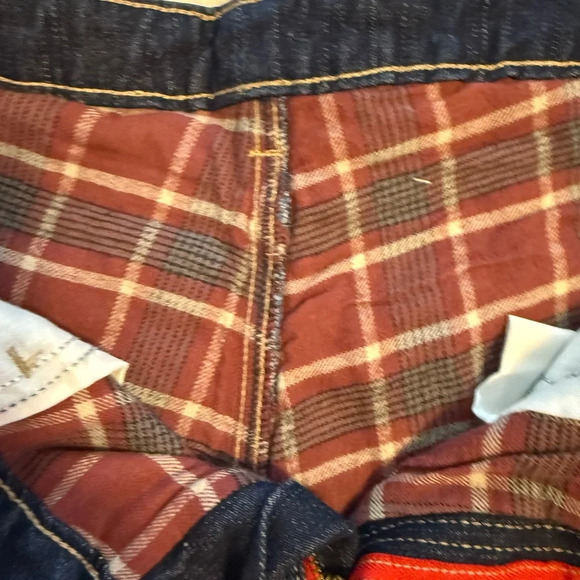 Women’s dickies jeans flannel lined size 12 regular - Picture 5 of 6